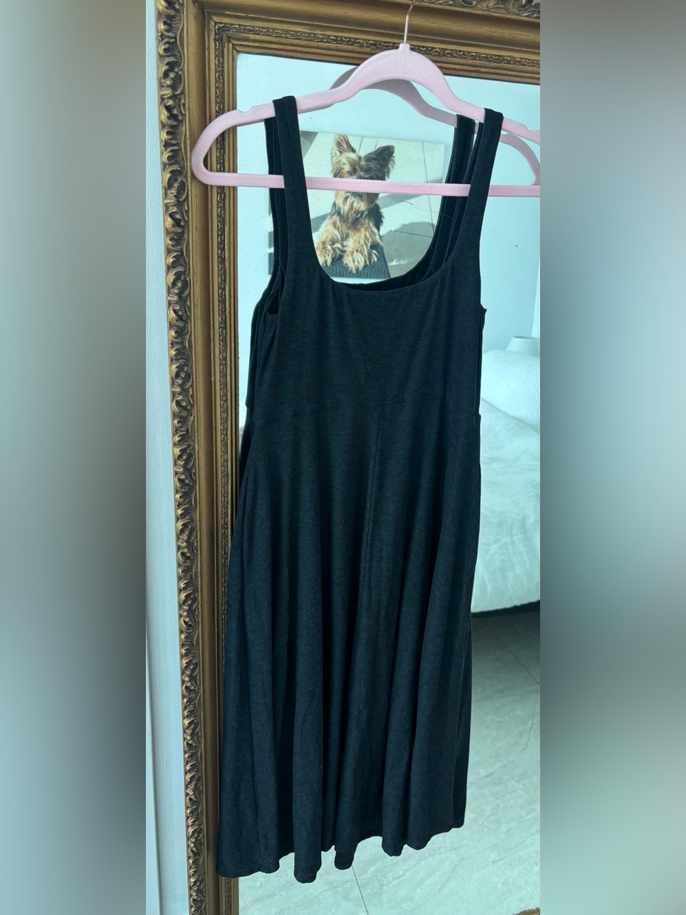 Beyond Yoga midi dress with pockets: